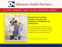 Tablet Screenshot of behaviorhealthpartners.com